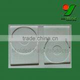 China Wholesale Biodegradable Sugarcane Straw Fiber Pulp Packaging ,bagasse Pulp Material CD Tray Manufacturer