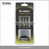 Soshine Hot Selling 350mah li Ion Battery High Quality 3.7V li Ion Battery From With Reasonable Price