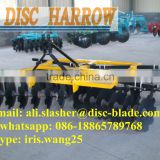 tractor mounted opposed 24 disc harrow