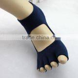 Various Colors Grips Anti Slip Yoga Socks,Wholesale Yoga Toe Socks thumbnail-3