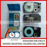 Compatible Casio Label Tape for KL-780, KL-60 Black on Clear 12mm XR-12X