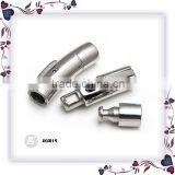 4mm 5mm Three Parts Removable Never Fade 316 Stainless Steel Round Bracelet Clasps Adjustable thumbnail-3