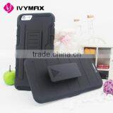 Robot Series Shockproof Hybrid Armored Case for Iphone 6S Plus Black Blue Purple thumbnail-3