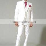 2011 couture hot sale custom white groom wedding tuxedo GS-008