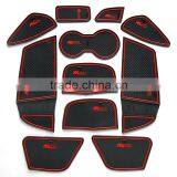 Car Accessories Red Car Mat for Ford New Focus(low Configuration) 11pcs/set thumbnail-1