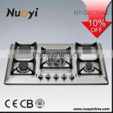 Cooking Appliances With CE Hot Selling 5 Burners Free Standing Gas Cooker Oven