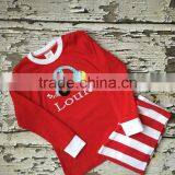 Monogrammed Christmas Pajamas for Kids/100% Cotton Pajamas/plain Pajamas thumbnail-2