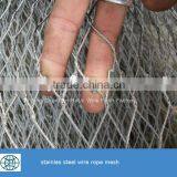 Stainless Steel Wire Rope Ferrule Mesh for Animal Fencing thumbnail-3