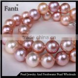 10-11 mm AAA pefect round fresh water pearl necklace