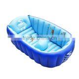 Cream Color Inflatable Pvc Baby Bath Tub,fold-able Baby Bath Tub thumbnail-5