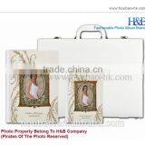 Hot Sale H&B 8*12 ,12*18 Hardcover Wedding Photo Album thumbnail-1
