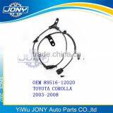 Autoparts Rear ABS Sensor Left for TOYOTA COROLLA 2003-2008 OEM 89516-12020