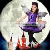 Bat dress cosplay party and halloween costume for big girl