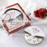 A Slice of Love Stainless-Steel Pizza Cutter in Miniature Pizza Box thumbnail-1