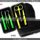 Volume Lash Tweezers For 2D,3D,4D,5D,6D,7D & 8D Lashes & Eyebrow Tweezers Sets From ZONA PAKISTAN thumbnail-1