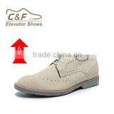 High Class Height Increasing Suede Leather Soccer Shoe/shoes on Sale/mens Italian Shoes thumbnail-1