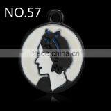 Head Portrait Pendant Hunger for Clother ,shoes, and Bags Decorations thumbnail-3