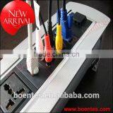 CE Approve Switch Trigger Desktop Electric Rotating Socket With Module Design Conference Table Outlet thumbnail-3