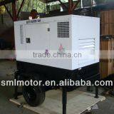 80kw Key Start Emergency Power Plant Equipment Generation 100kva Enclosed Trailer Mount Silent Generators thumbnail-4