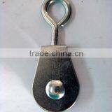 7/8' Red or White Nylon Plastic Pulley Stainless Steel thumbnail-1