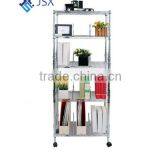 5 Layer Metal Wire Bookcase thumbnail-3