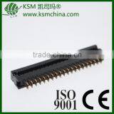 DIP Plug Connector 2.54mm Flat Cable Black 6~60pin