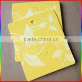 Blank Hair Card and Packaging for Bobby Pins