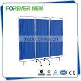 YXZ-028C Stainless Steel Hospital Ward 4 Parts Folding Ward Screen thumbnail-1