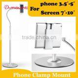 Universal Metal Gooseneck Floor Wall Mount Cell Phone Mount thumbnail-1