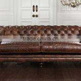 Hot Sale Factory Price Living Room Sofa Leather Chesterfield Sofa thumbnail-1