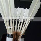 Golden Badminton Feather Shuttlecock With Nitration-cotton Glue and Sandwich Cork thumbnail-3