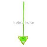 easy clean triangle microfiber mop