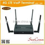 SC-111-4GW With 4G 1SIM, 1 Port FXS + 1 Port FXO & WIFI AP 4G VoIP Terminal thumbnail-2