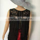 Ladies Lace Tank Top Women Lace Vest Girl's Sleeveless Garment Girl's Tank Top Sleeveless Tops thumbnail-4