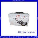 Children's Lunch Tin Box With Handle for Cookie Packaging thumbnail-1