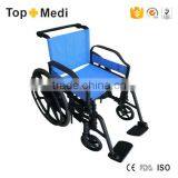 New Plastic No Metal Parts Manual Wheelchair thumbnail-4