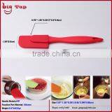 BT0145 New 7.6" Silicone Spatulas with PP Handle Butter Scraper Cake Scraper Long Handle Ice Scraper