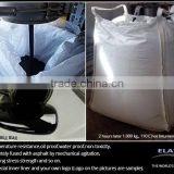 100% pp woven bitumen big bag, bitumen FIBC bag, 1000kg bitumen jumbo container bag