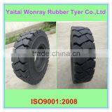 Well Reputed Trailer Solid Tyres 4.00-8 6.50-10 Scissor Lift Tire for Semi Seaport Airport Trailer thumbnail-1