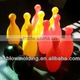 OEM Blow Molding Plastic Bowling Pin Sport Toy Mini Bowling Ball for Sale thumbnail-1