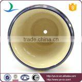 YSfp0001-01 Morden Vintage Hand Print Ceramic Flower Pot thumbnail-2