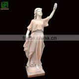 Garden Life Size Fiberclay Lady Antique Statues For Sale thumbnail-1