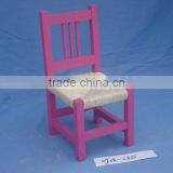 Unfinished Pine Paulownia Solid Wood Chair, Wood Design Dining Chair, Home Furniture thumbnail-2