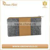 Grey Felt Organizer Bag Cosmetic Storage Bag thumbnail-2