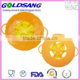 Red Large Size Pan Pot Silicone Lid Boil Over Preventer Spill Stopper thumbnail-2