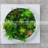 Home and Outdoor Decoration Synthetic Cheap 2m x 1m Artificial Vertical Green Grass Wall E08 04C06 thumbnail-4