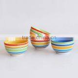 Stoneware Bowl With Hand Painted thumbnail-1