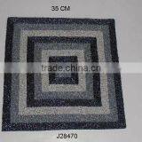 Square Glass Bead Place Mats in Three Colours Other Colours Also Available on Order thumbnail-1