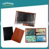 Toprank Best Selling Special Design Portable Men Business Card Holder Pu Bank Card Credit Atm Card Holder