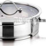 2014 New Design Casserole Pot Stainless Steel Cooking Pot thumbnail-5